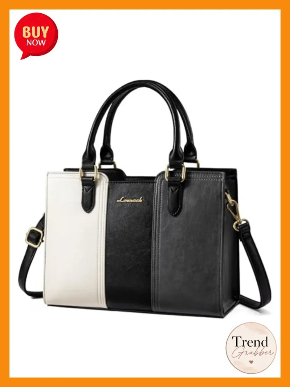 Vintage Leather Shoulder Handbag Small Satchel Tote Crossbody Purse for Women